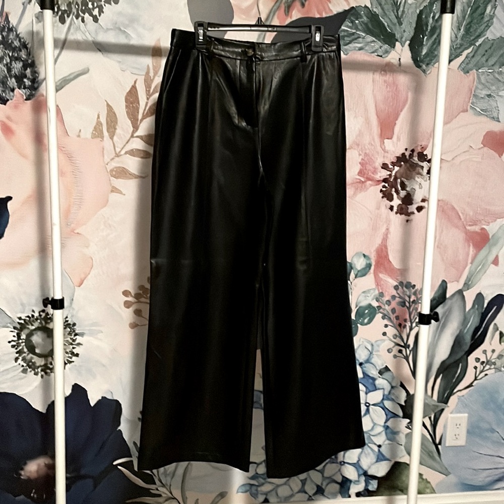 FRNCH Black Wide Leg Pants